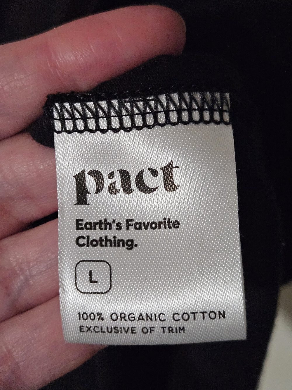 Pact Black Softspun Tank Midi Dress - Picture 4 of 6